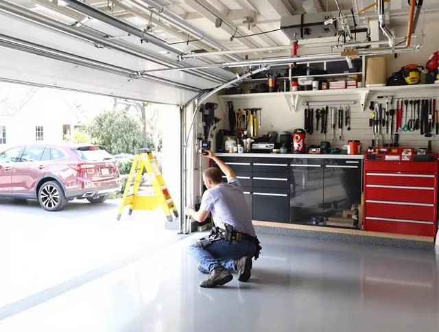 Local garage door repair service by Norton Garage Door Repair in Norton